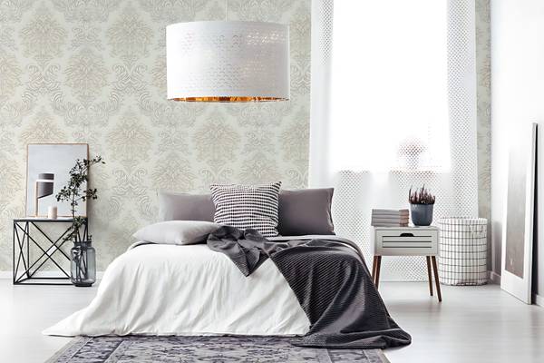 Vliestapete 368982-GU Weiß - Kunststoff - 53 x 1 x 1005 cm
