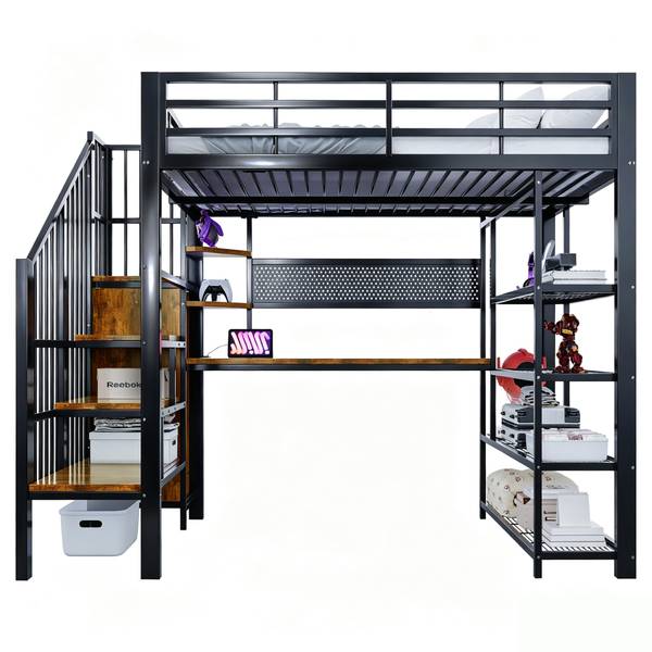 Hochbett K-2043 Schwarz