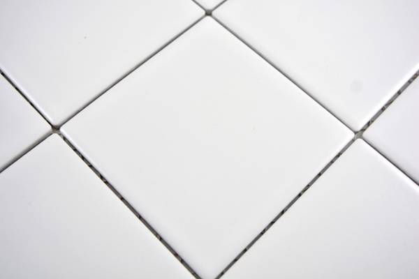 Mosaikfliesen 23-0111 Weiß - Keramik - 30 x 30 x 30 cm