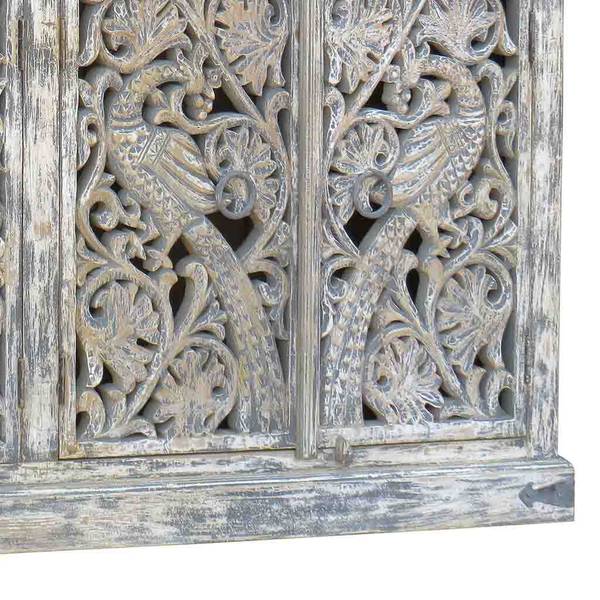 Sideboard 4523317055 Weiß - Massivholz - 180 x 90 x 40 cm