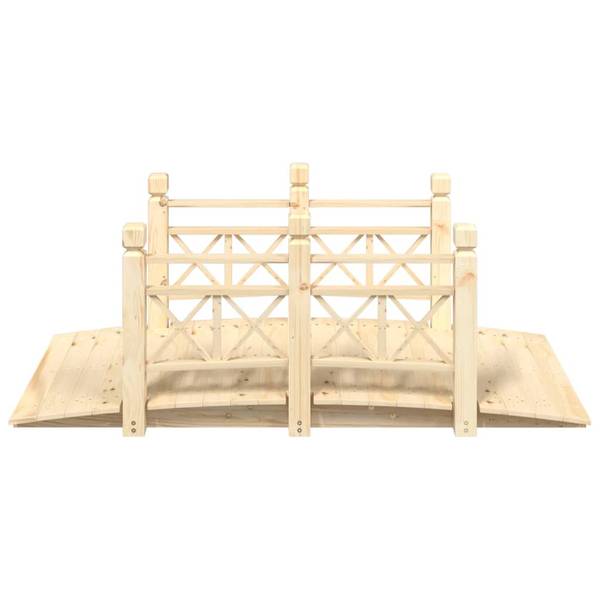 Gartenbrücke 3028557-3 Braun - Fichte - 67 x 56 x 150 cm