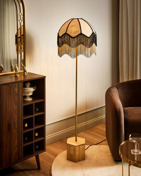 Stehleuchten UMGUZA Schwarz - Blau - Metall - 42 x 150 x 42 cm