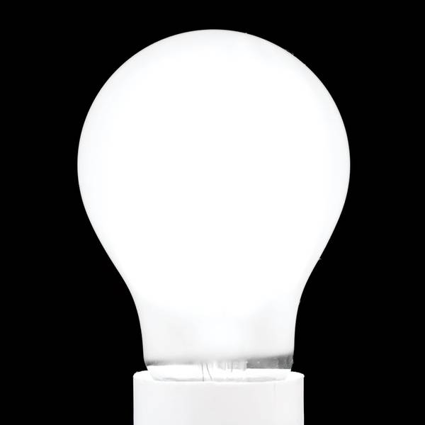 LED Filament A60 Grau - Glas - 6 x 11 x 6 cm