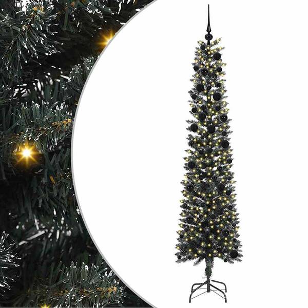 Sapin de Noël artificiel 3013855-5 Noir - Vert