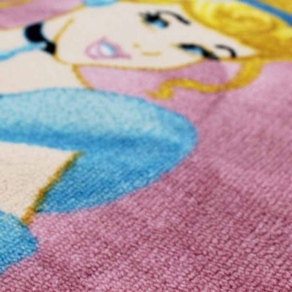 Tapis DISNEY Rose foncé - Matière plastique - 67 x 1 x 67 cm
