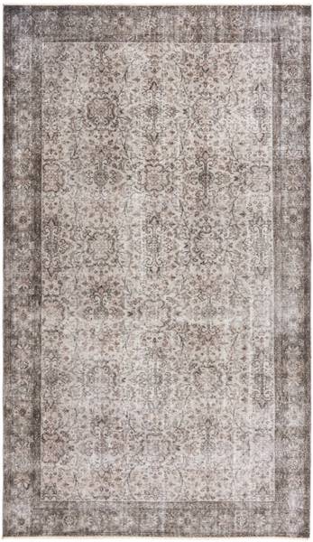 Vloerkleed Ultra Vintage CDXI bruin - wol - 160 x 1 x 277 cm