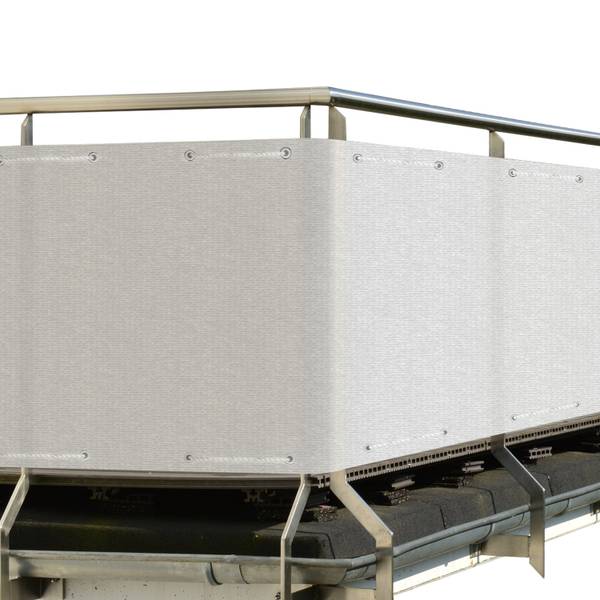 SolVision HDPE Balkonumspannung  HB2 Weiß
