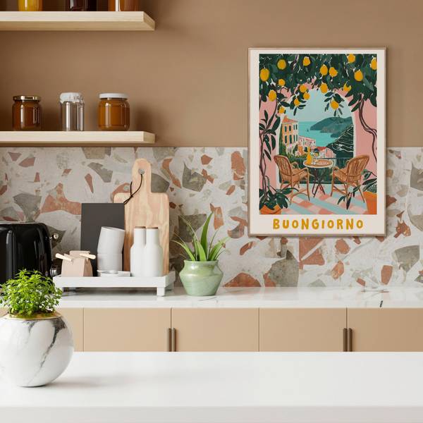 Bild ELENA Holzwerkstoff - Papier - 50 x 1 x 70 cm