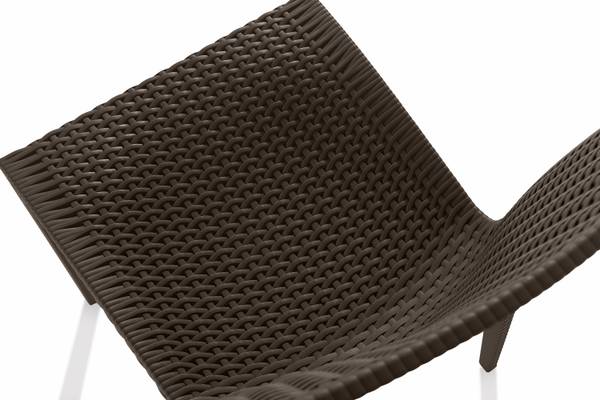 Gartenstuhl ETULI 4-tlg Braun - 4er Set