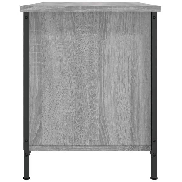 TV-Schrank 3030458 Grau - Eisen - 100 x 50 x 40 cm