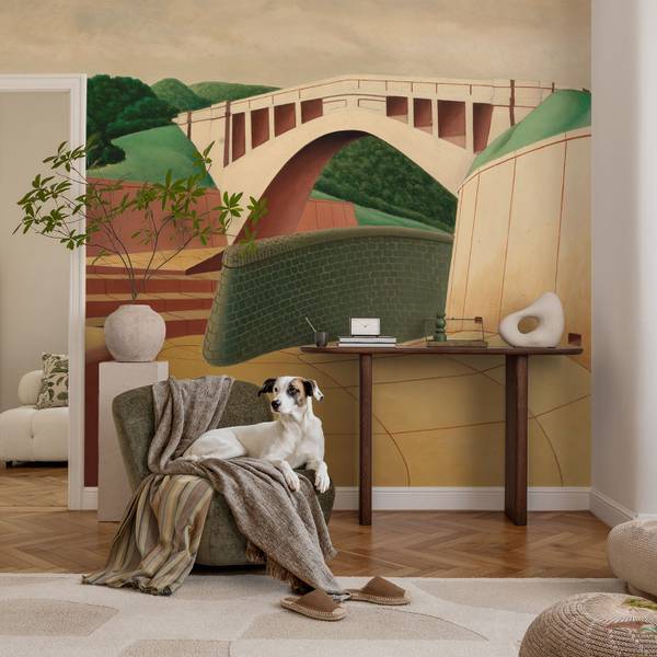 Fototapete Idyll 104 x 70 cm