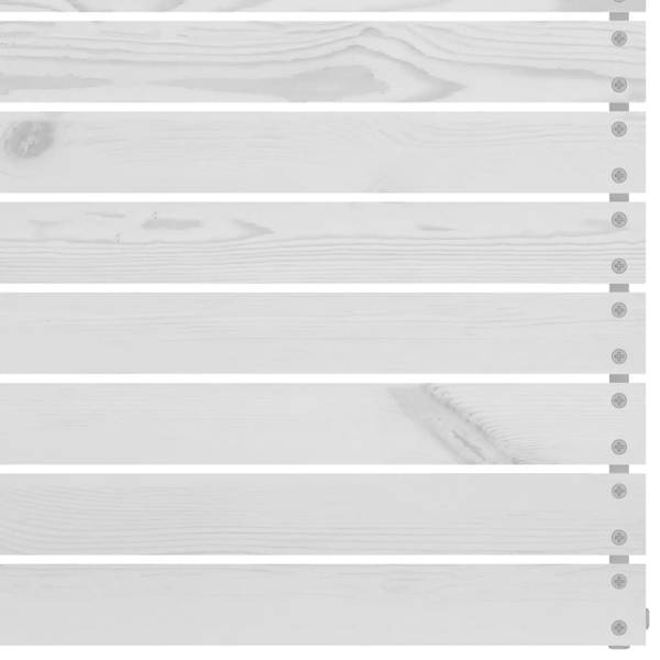 Garten-Lounge-Set 3008521 (8-teilig) Weiß - Kiefer - 64 x 63 x 64 cm