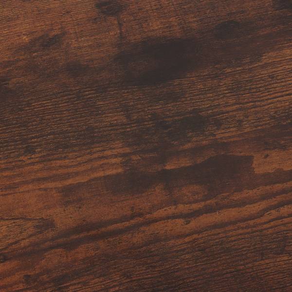 Kleiderständer mit 5 Ablagen Schwarz - Braun - Eisen - 100 x 160 x 40 cm