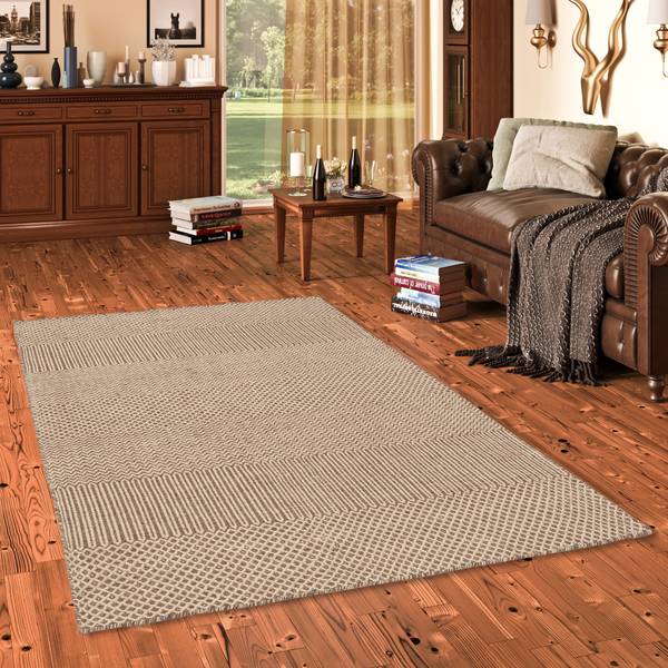 Teppich  Wolle Rana  Meliert 120 x 180 cm