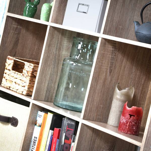 Regal 11717 Braun - Holzwerkstoff - 30 x 125 x 94 cm