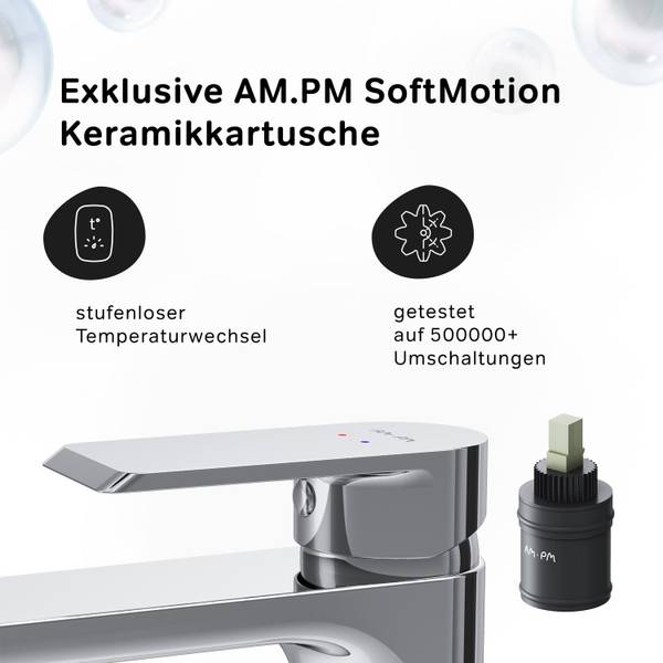 Waschtischarmatur Wasserhahn Flash Silber - Messing - 5 x 26 x 14 cm