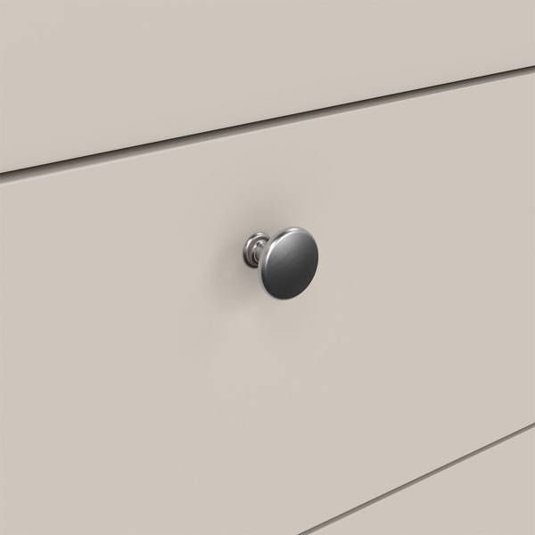 Ladekast Madrid bruin - deels massief hout - 83 x 99 x 39 cm