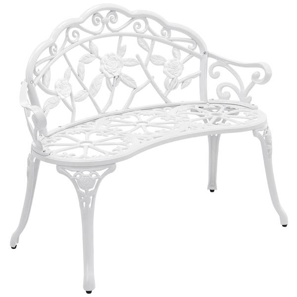 Banc de Jardin Monfalcone Blanc