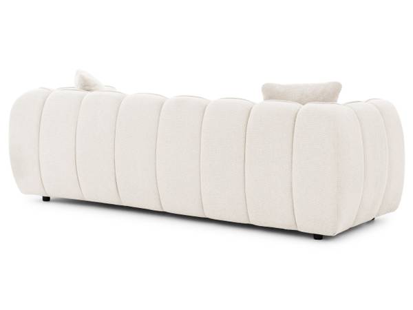 Bankstellen Nubira 3+1 Set van 2 crèmekleurig