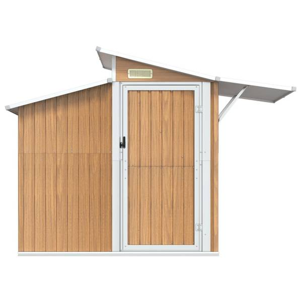 Geräteschuppen 3006855 Braun - Stahl - 270 x 208 x 130 cm