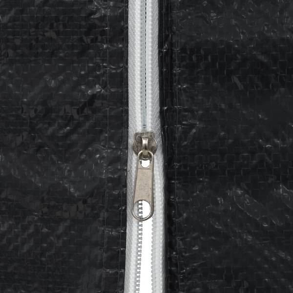 Zeltwand 296175 (2-teilig) Grau - Polyethylen - 1 x 195 x 300 cm