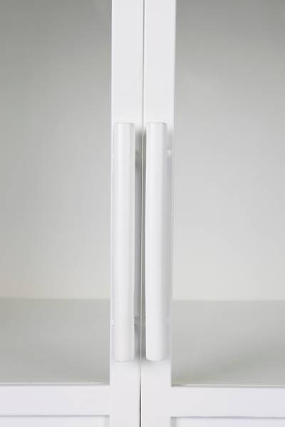 Wandschrank MIYA Weiß - Metall - 35 x 150 x 68 cm