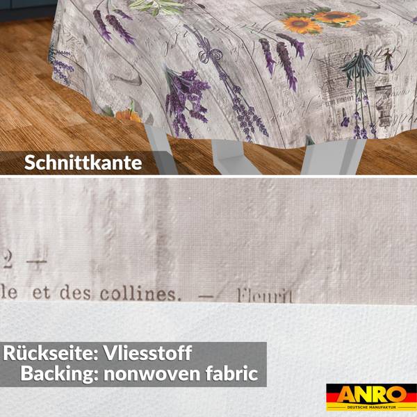 Tischdecke Provence Lavendel R 100 x 100 cm