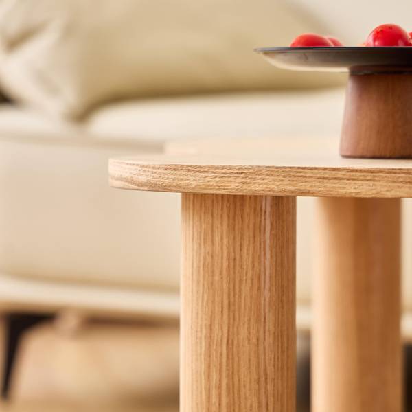 Couchtisch HONO Braun - Massivholz - 103 x 41 x 60 cm