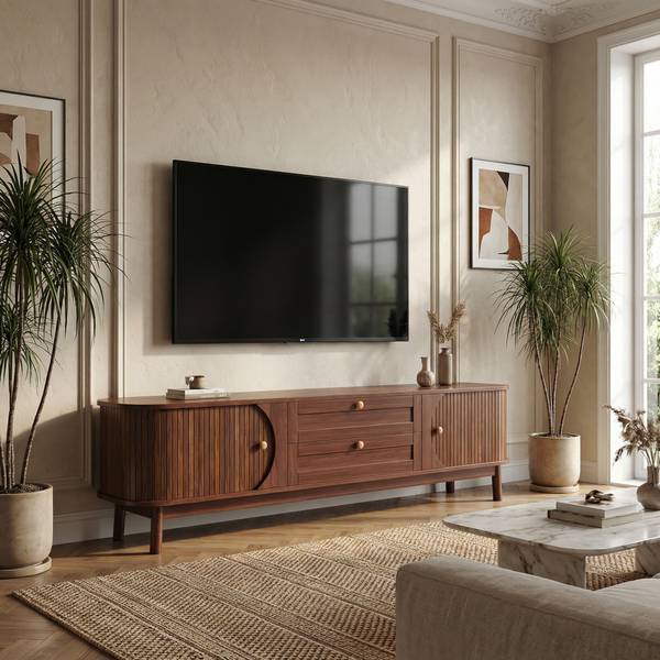 TV-Lowboards HarmoniEn Braun - Holzwerkstoff - 170 x 46 x 40 cm