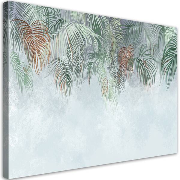 Wandbild palmenblätter 60 x 40 cm