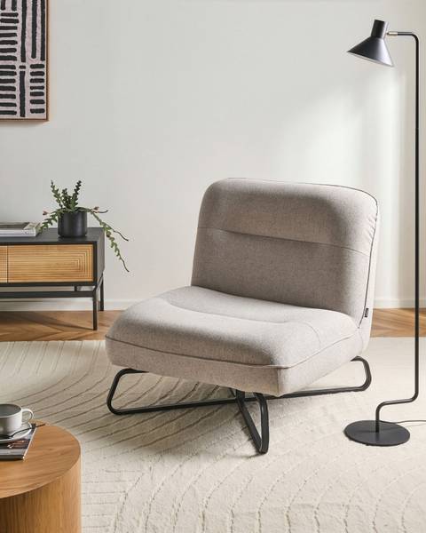 Sessel LINDAL Beige - Schwarz