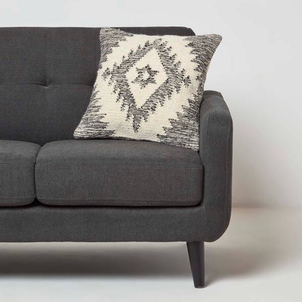 Kelim Kissen Karu Wolle - 45 x 10 x 45 cm