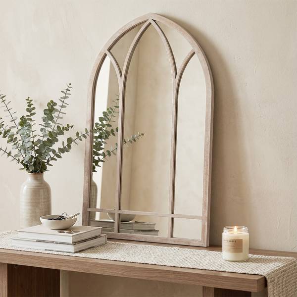 Wandspiegel TL32514SD Grau - Glas - 48 x 2 x 83 cm