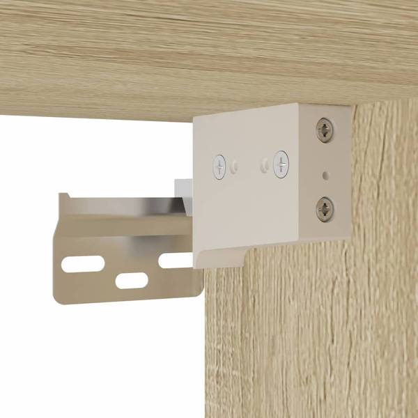 Nachttisch mit LED 2er Set X9346 Eiche Sonoma Dekor - Anzahl Teile im Set: 2