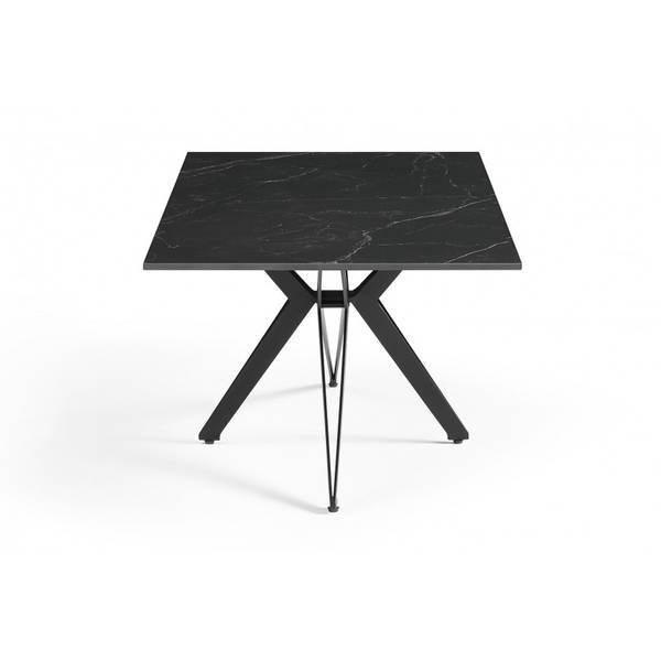 Table basse céramique INDIANA 06 Noir - Céramique - 120 x 45 x 60 cm
