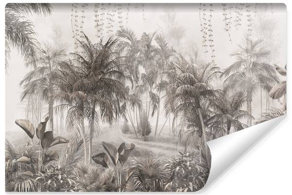 Vlies-Fotobehang JUNGLE In Vintage Stijl 460 x 300 x 300 cm