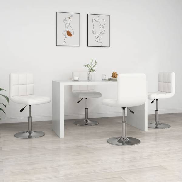 Esszimmerstuhl 3012856-3 (4er Set) Weiß - 4er Set