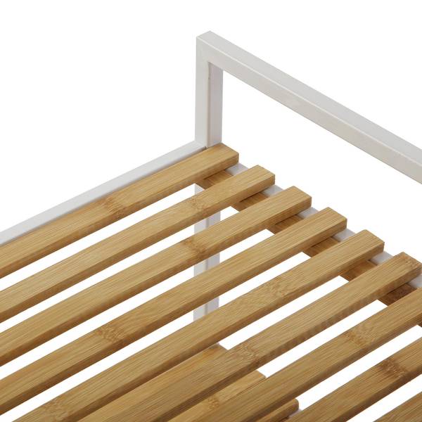 Küchenwagen 21810026 Weiß - Holzverbundwerkstoff - 32 x 105 x 39 cm