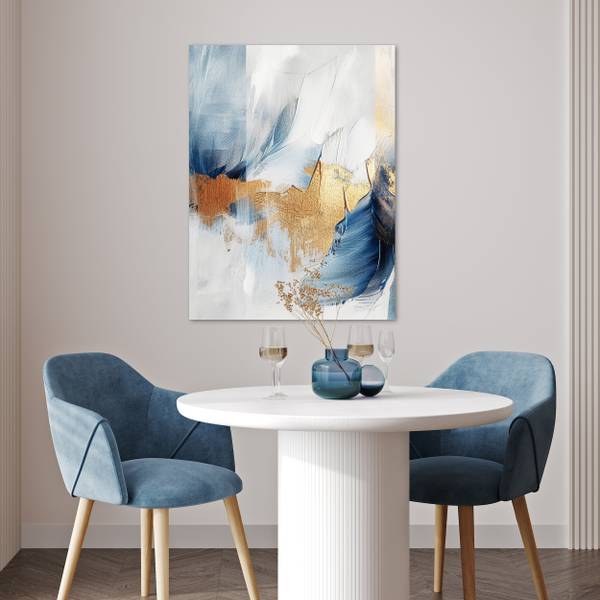 POSTER Gold-Optik 60 x 80 cm