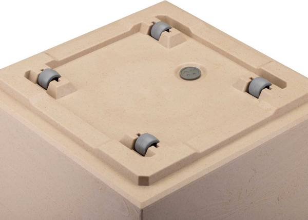 Blumentopf Betonique Beige - 39 x 39 x 78 cm