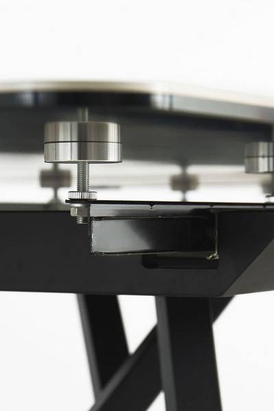 Tisch 10257 Weiß - Keramik - 160 x 76 x 90 cm