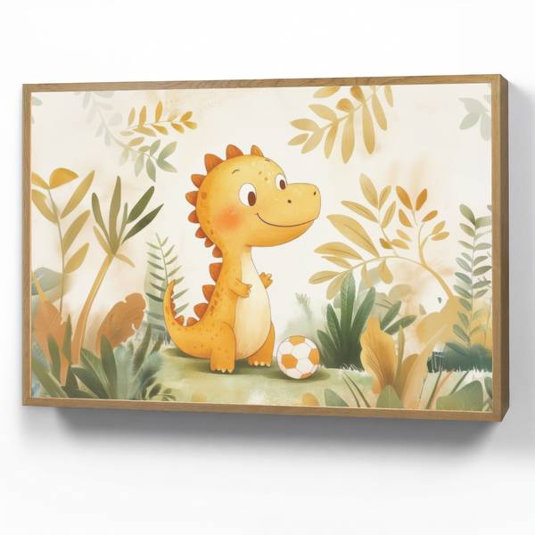 WANDLEUCHTE MIT AKKU Dino 90 x 60 cm