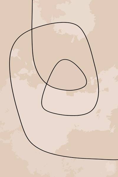 Leinwandbild Lines 1 40 x 60 cm