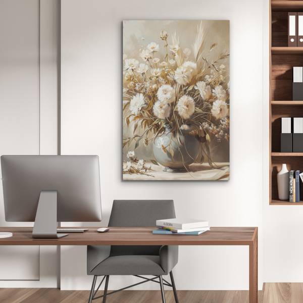 AKUSTIKBILD Blumen 70 x 100 cm