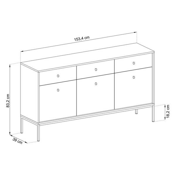 Sideboard MONNE Beige