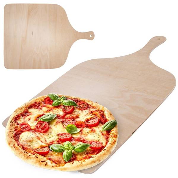 Pizzaschaufel 126810 Beige - Massivholz - 30 x 1 x 42 cm