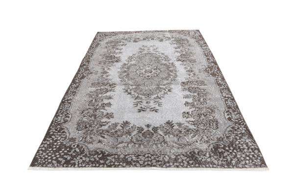 Vloerkleed Ultra Vintage DXLIX grijs - wol - 168 x 1 x 274 cm