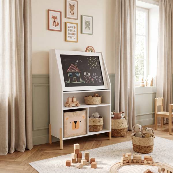 Kinderkommode Elio Weiß - Holzwerkstoff - 65 x 105 x 30 cm