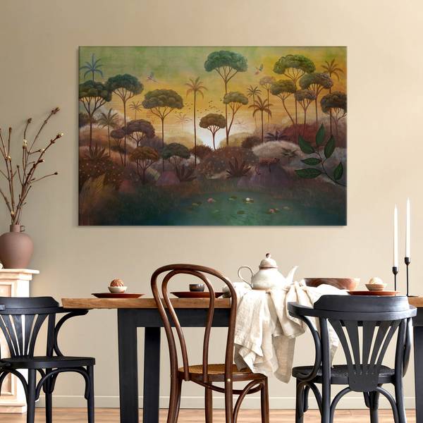 Akustikbild Tropen 70 x 50 cm