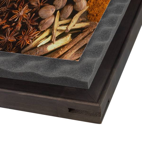 Akustikbild Gewürze exotisch 150 x 100 cm